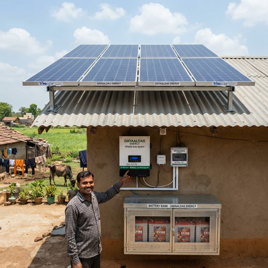 Off Grid Solar System Installation
